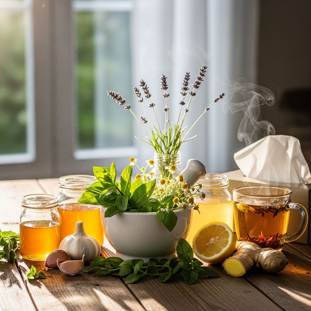 Discover effective natural and home remedies to relieve allergy symptoms and improve your quality of life.