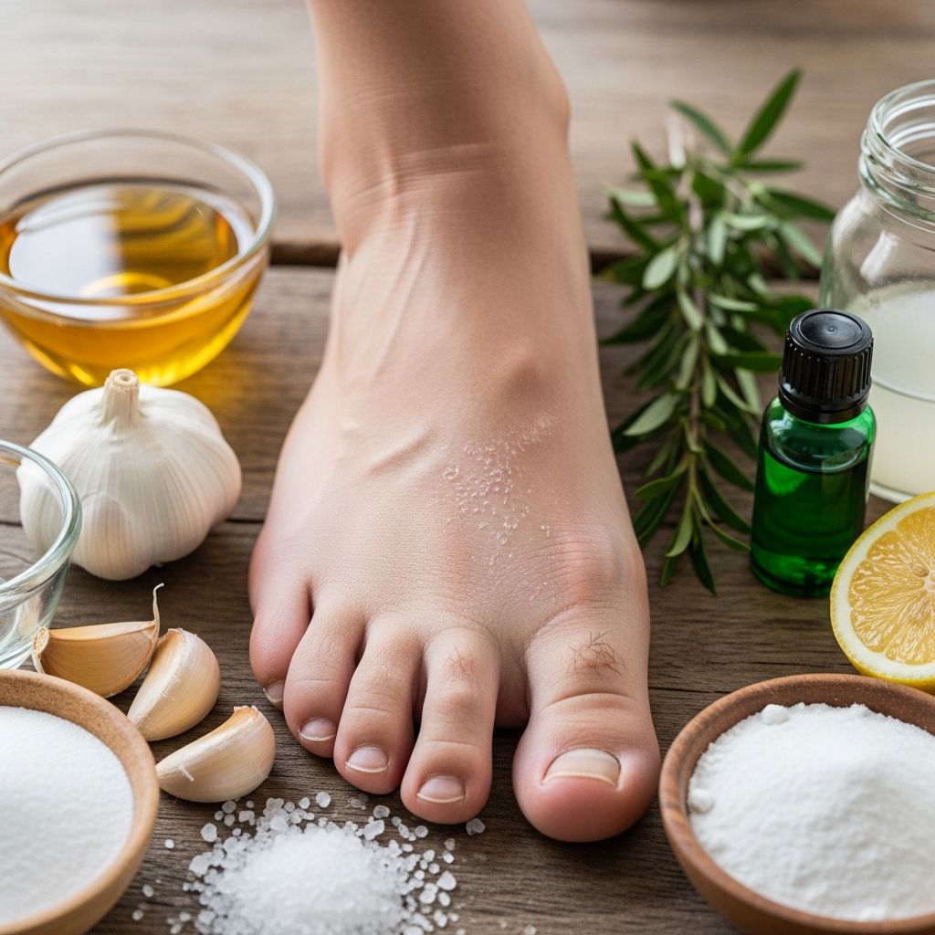 Discover effective home remedies and OTC treatments to relieve itchy, fungal athlete's foot symptoms quickly and naturally.