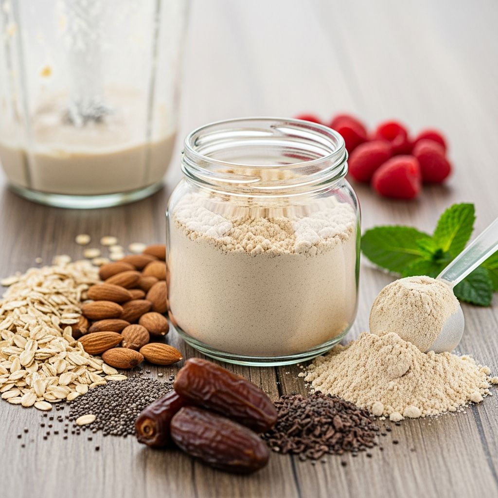 Ditch store-bought powders and blend your own delicious, customizable protein mix with real ingredients for better flavor and nutrition.