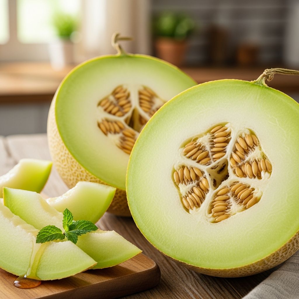 Discover the impressive health benefits of honeydew melon, from hydration and blood pressure support to immune boosting and skin health.