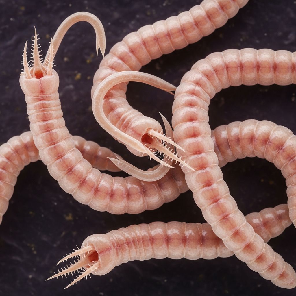 Comprehensive guide to hookworm infections: causes, symptoms, diagnosis, treatment, and prevention strategies.