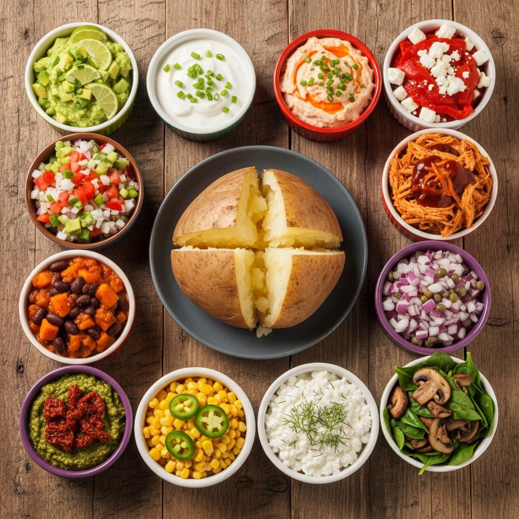 Elevate your baked potato game with these 10 nutritious, flavorful toppings that transform a simple spud into a wholesome feast.