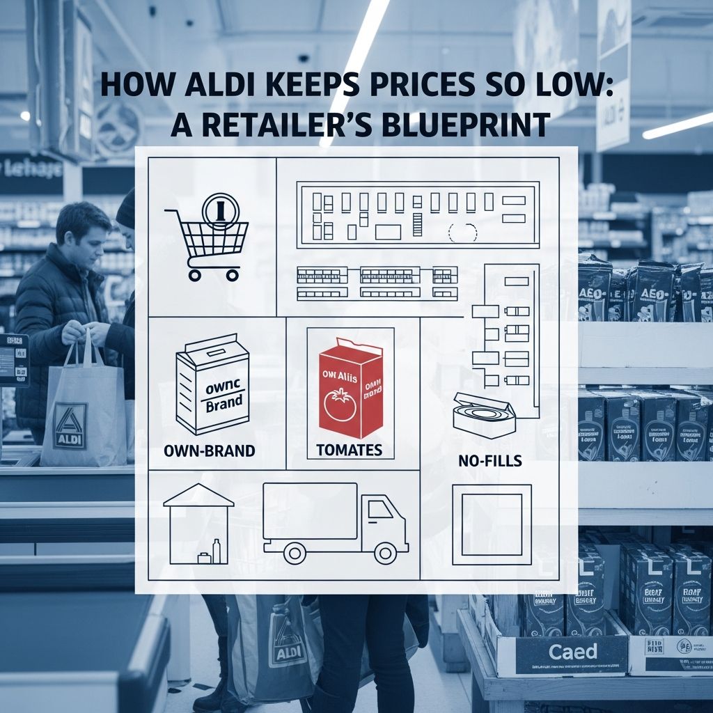 Discover the operational secrets and strategies that enable Aldi to maintain the lowest grocery prices.