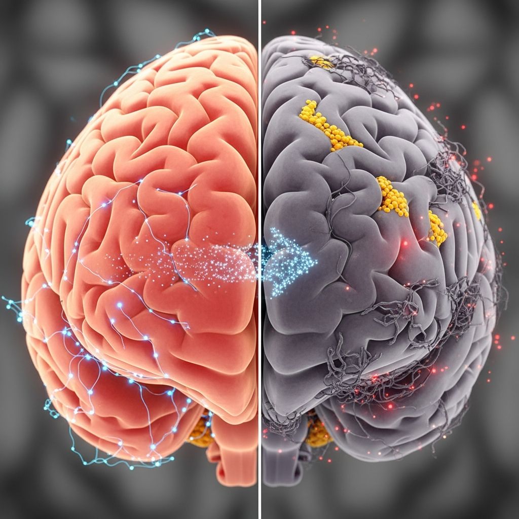 Understand the stages of Alzheimer's from preclinical changes to severe dementia, including symptoms, progression rates, and care strategies.