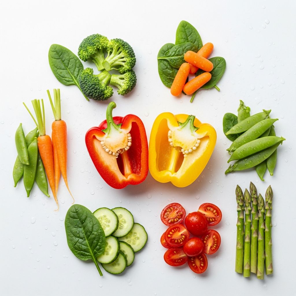Discover the carb content in your favorite vegetables, from low-carb leafy greens to starchy roots, to optimize your diet for health and energy.