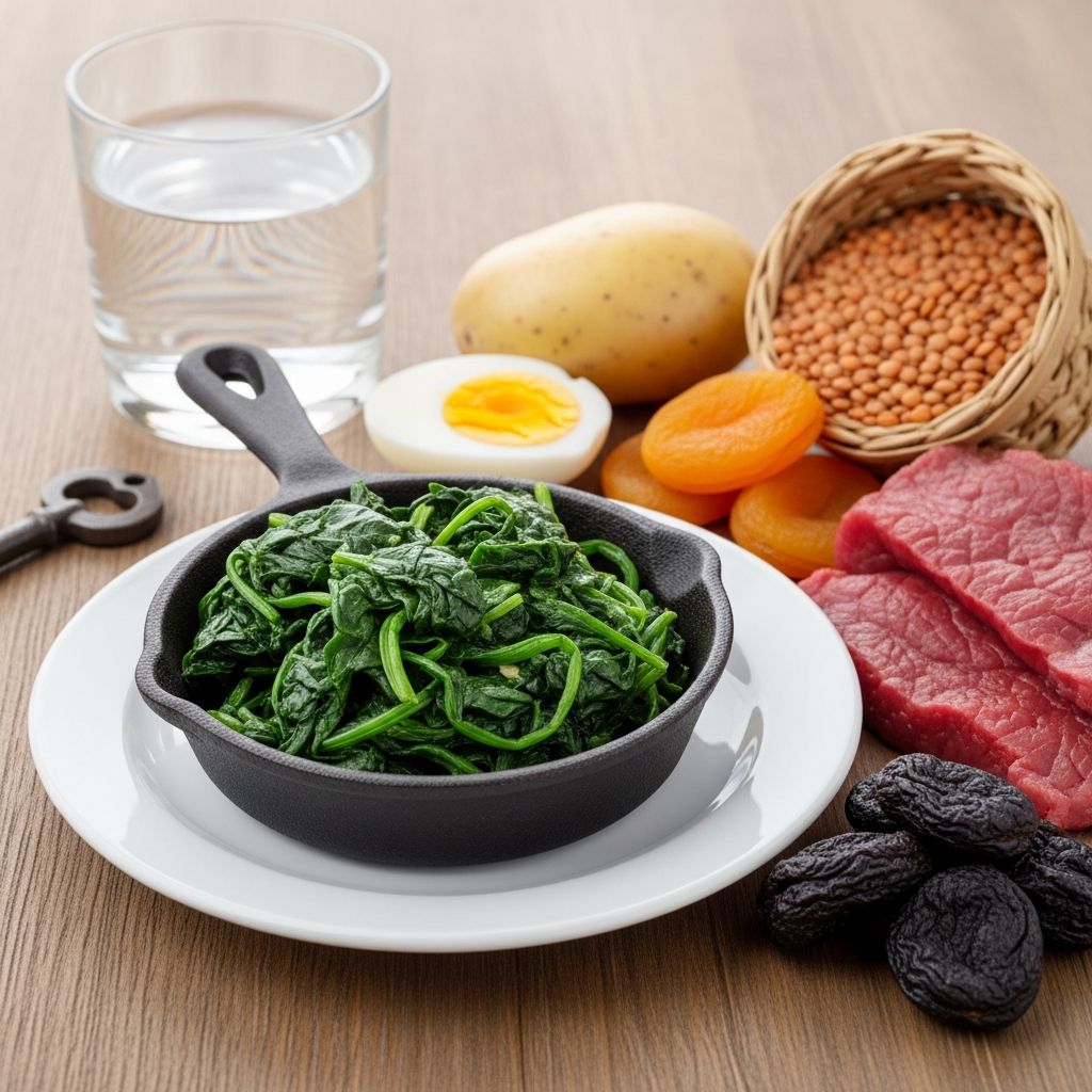 Discover your daily iron requirements by age, sex, and life stage, plus top food sources and deficiency risks.