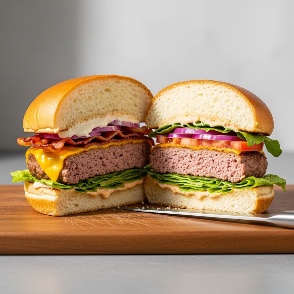 Transform your indulgent burger into a lighter, healthier version without sacrificing flavor or satisfaction.