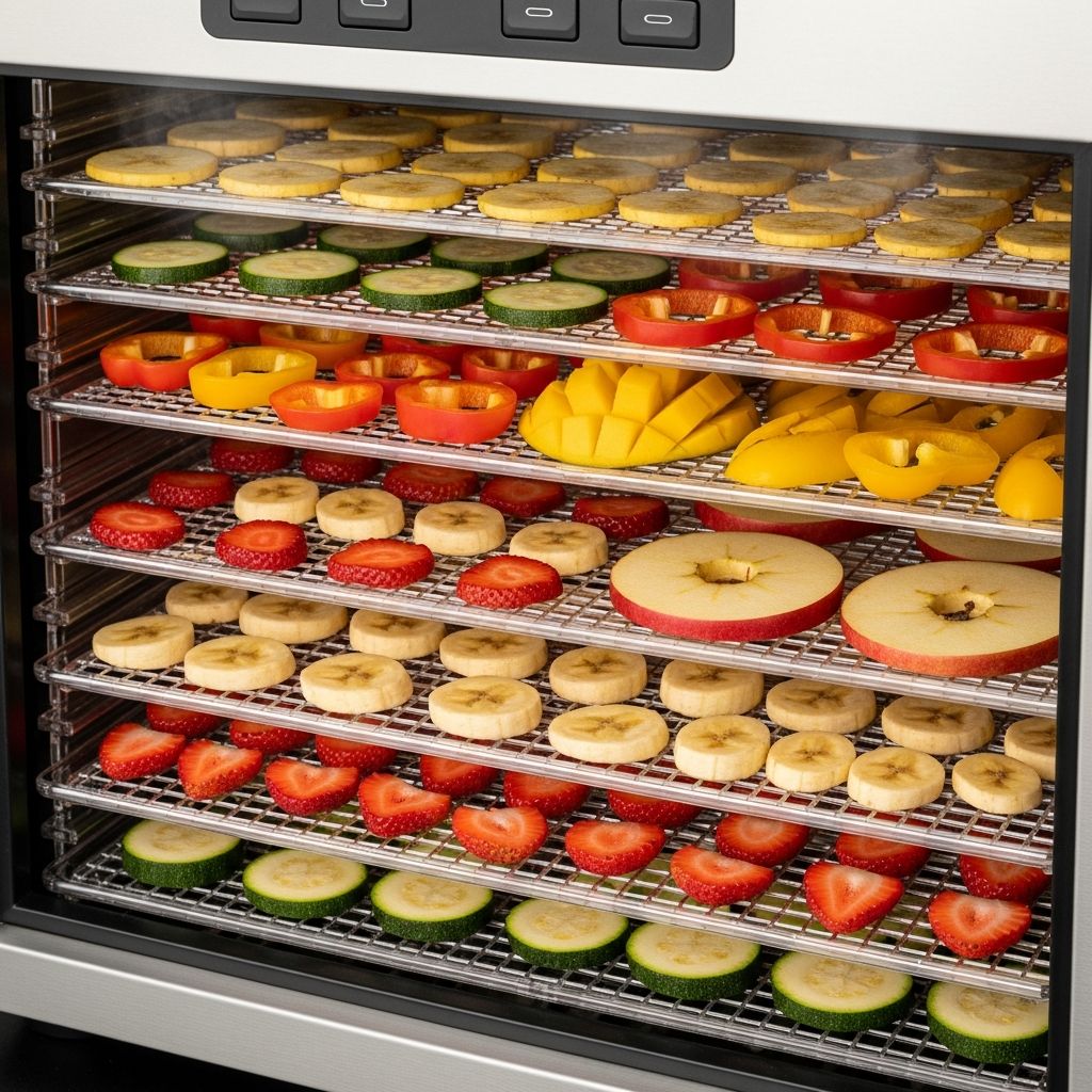 Learn simple steps to dehydrate fruits and veggies at home for nutritious, portable snacks that preserve flavor and nutrients.