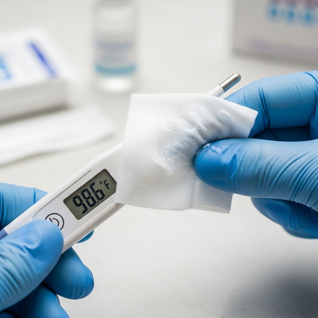 Learn essential steps to clean and disinfect thermometers safely, preventing germ spread in homes and clinics.
