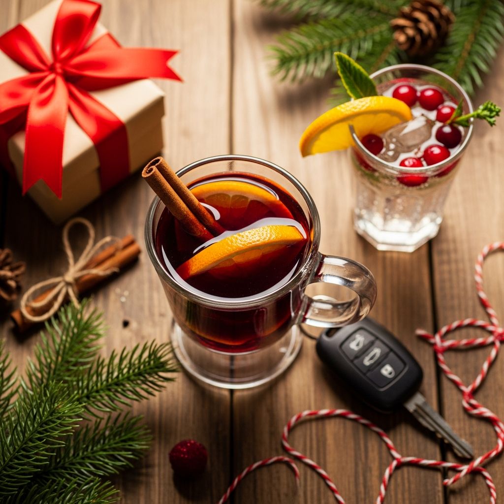 Enjoy festive celebrations without the health risks: practical tips to drink responsibly during Christmas and New Year.