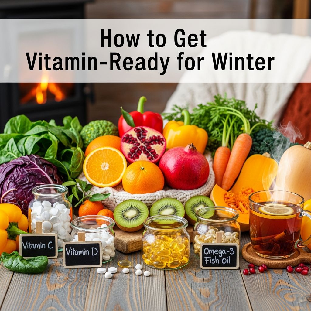 Boost your immunity and stay healthy through autumn and winter with essential vitamins, smart diet tips, and daily supplementation strategies.
