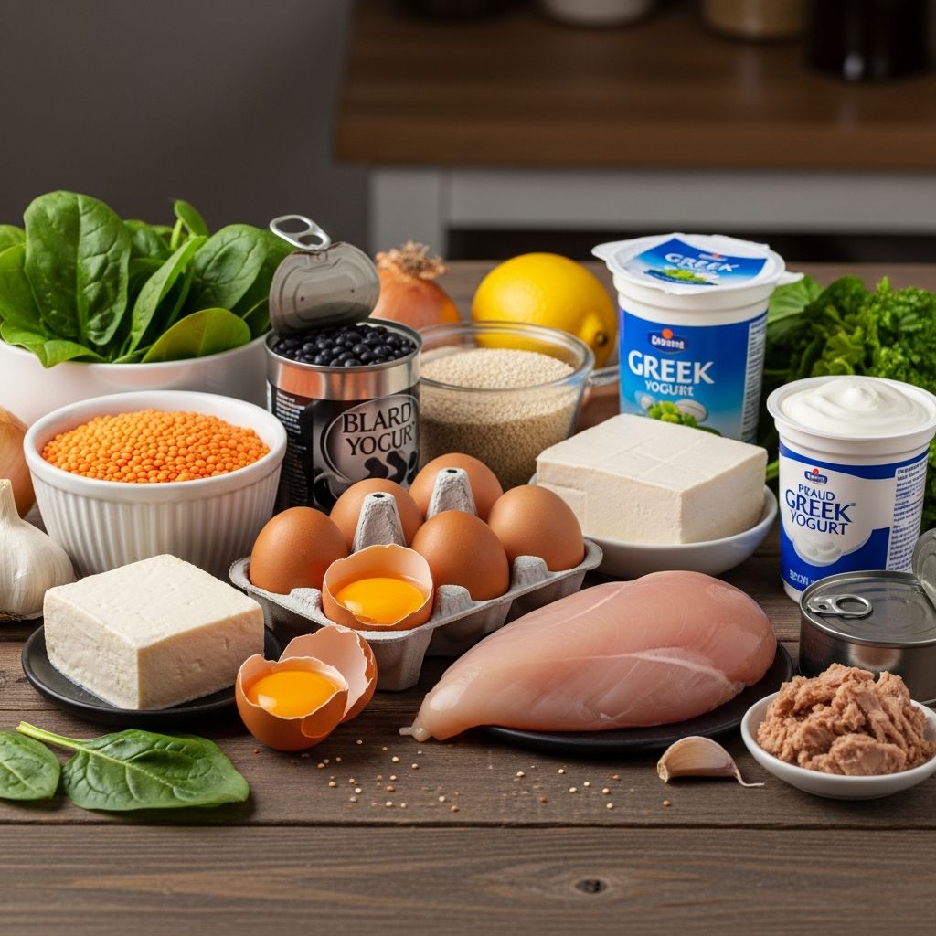 Build muscle, stay full, and save money with these expert tips for affordable high-protein eating.