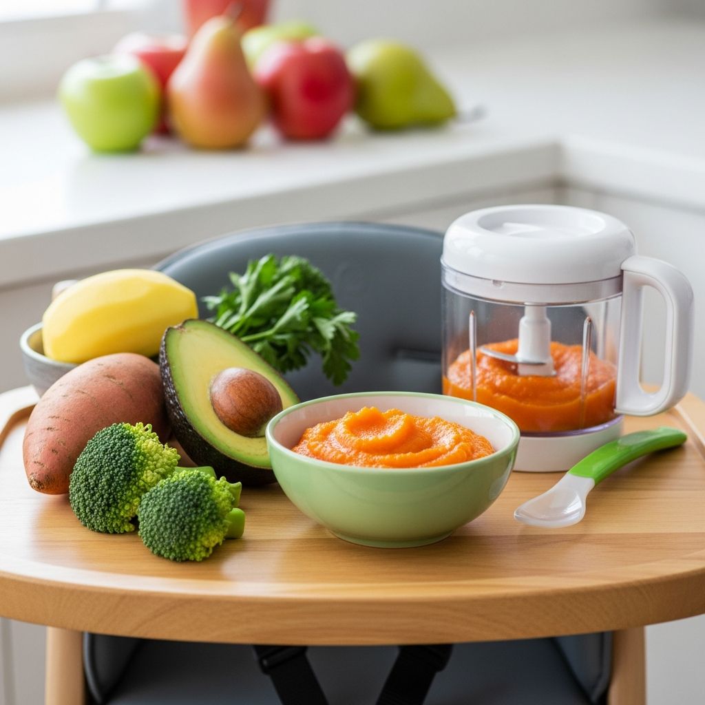 Discover simple, safe steps to prepare nutritious homemade baby food from fresh ingredients for your little one's first solids.