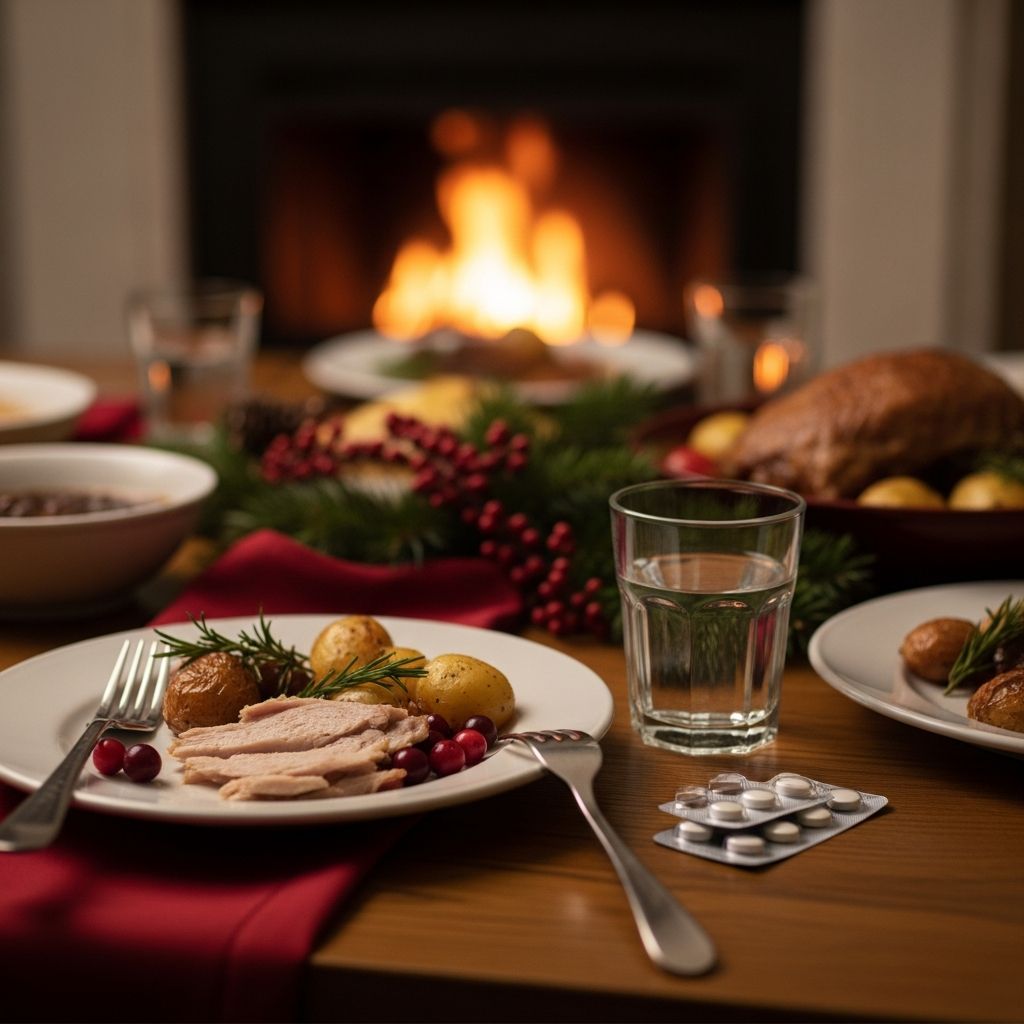 Expert tips to enjoy festive feasts without the burn of heartburn this Christmas season.