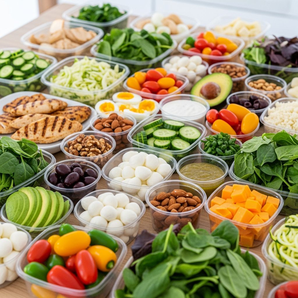 Save time and stay on track with low-carb eating by prepping these delicious Trader Joe's lunches for the entire week.