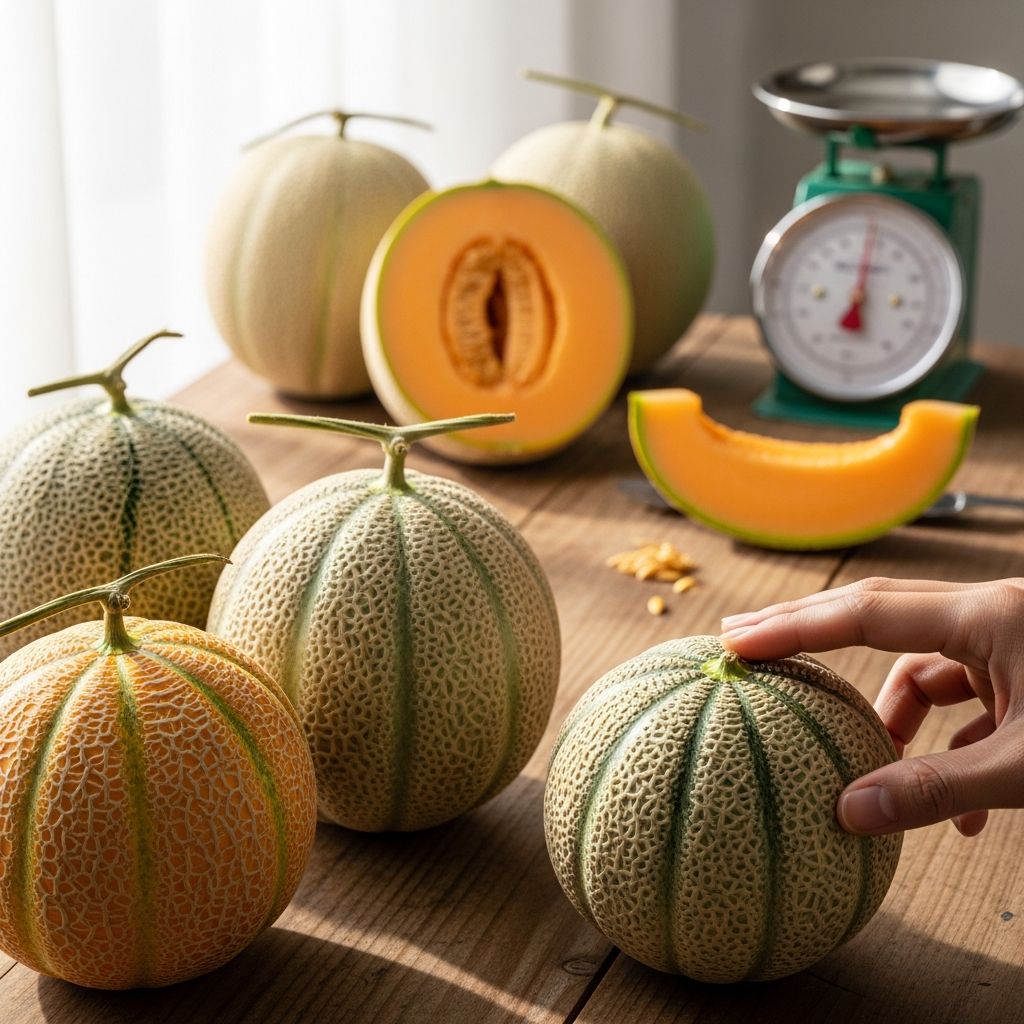 Expert tips on selecting, storing, and enjoying ripe cantaloupes for maximum flavor and nutrition.