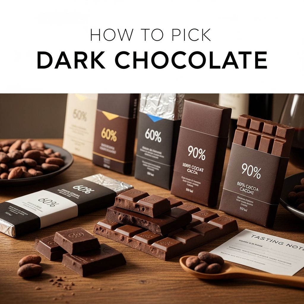 Discover expert tips on selecting the healthiest dark chocolate for maximum benefits and delicious flavor.