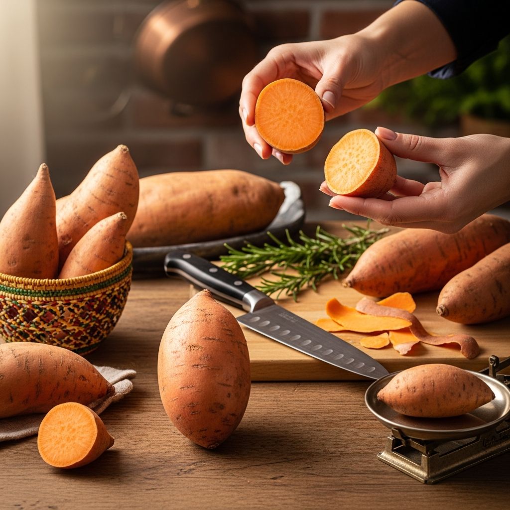 Master the art of selecting sweet potatoes at the store or market for peak flavor, texture, and nutrition in every bite you take.