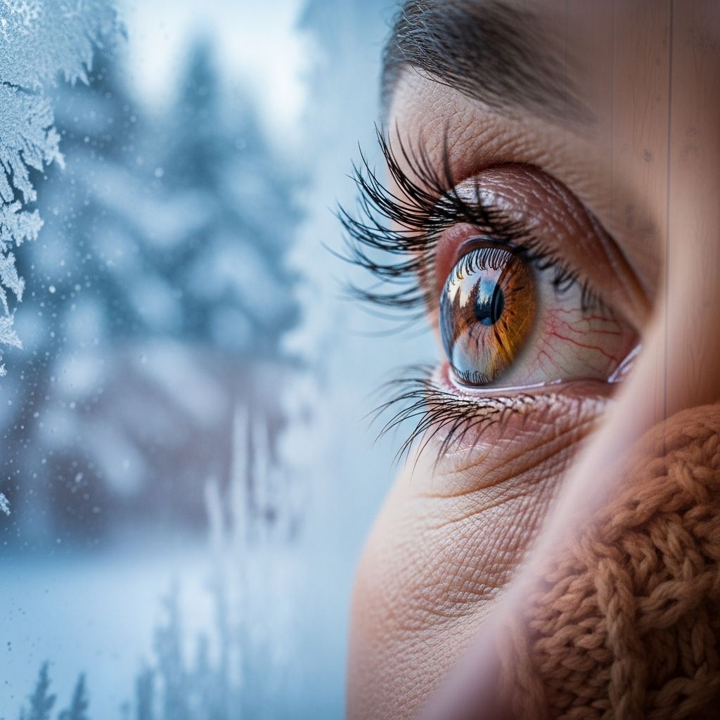 Expert strategies to keep your eyes comfortable and hydrated throughout the cold winter months.