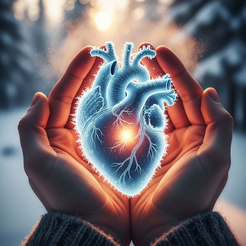 Discover essential tips to safeguard your heart health against winter's cold grip, from staying warm to avoiding risks like shoveling snow.