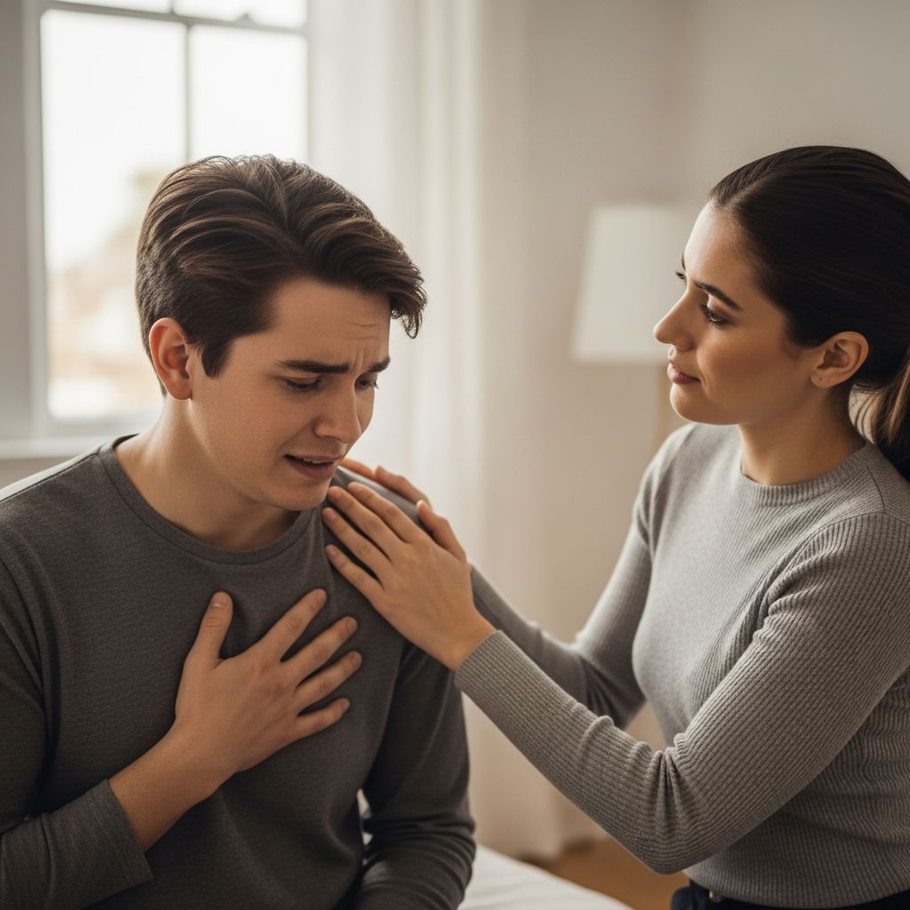 Essential guide for friends and family: learn to recognize, respond to, and provide long-term support during panic attacks effectively.