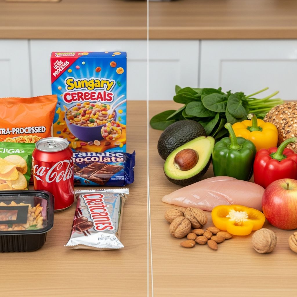Learn simple ways to spot ultra-processed foods in your grocery cart and why avoiding them supports better health outcomes.