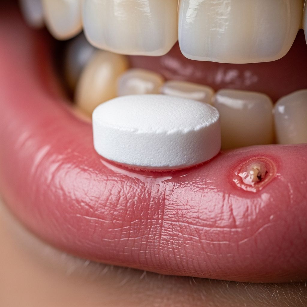 Effective steroid treatment to relieve pain and speed healing of recurrent aphthous mouth ulcers.