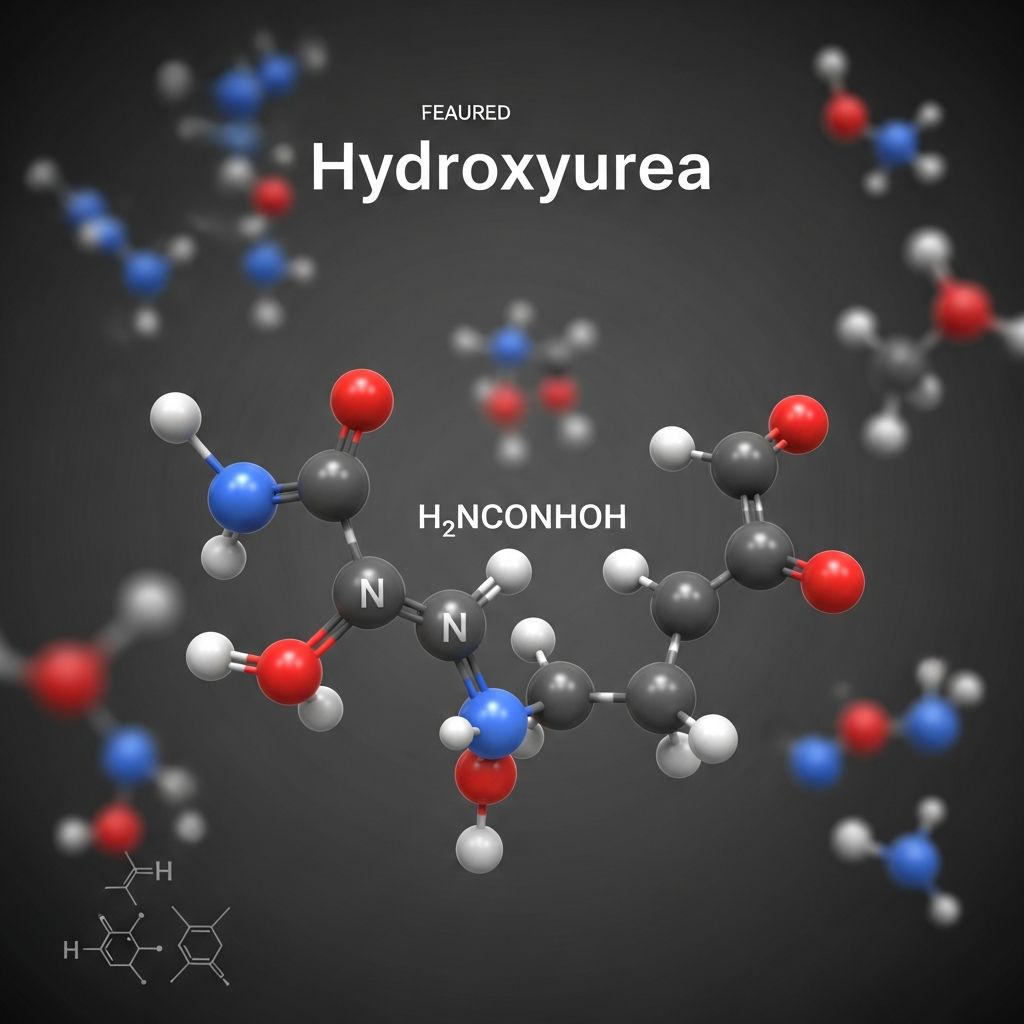 Comprehensive guide to hydroxyurea: uses in dermatology, especially psoriasis, mechanisms, dosing, side effects, and monitoring.