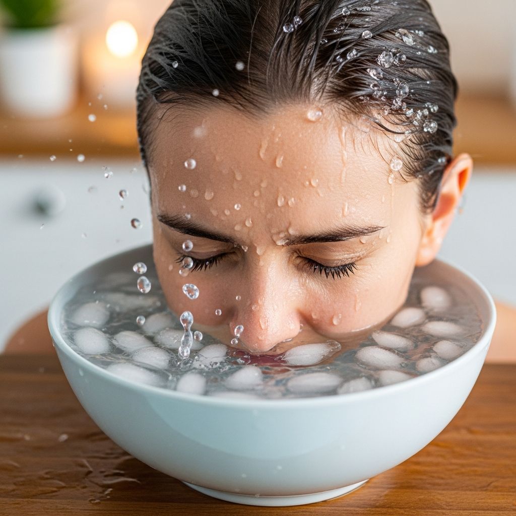 Discover the potential benefits, risks, and expert tips for ice water facials, the viral skincare trend promising reduced puffiness and glowing skin.