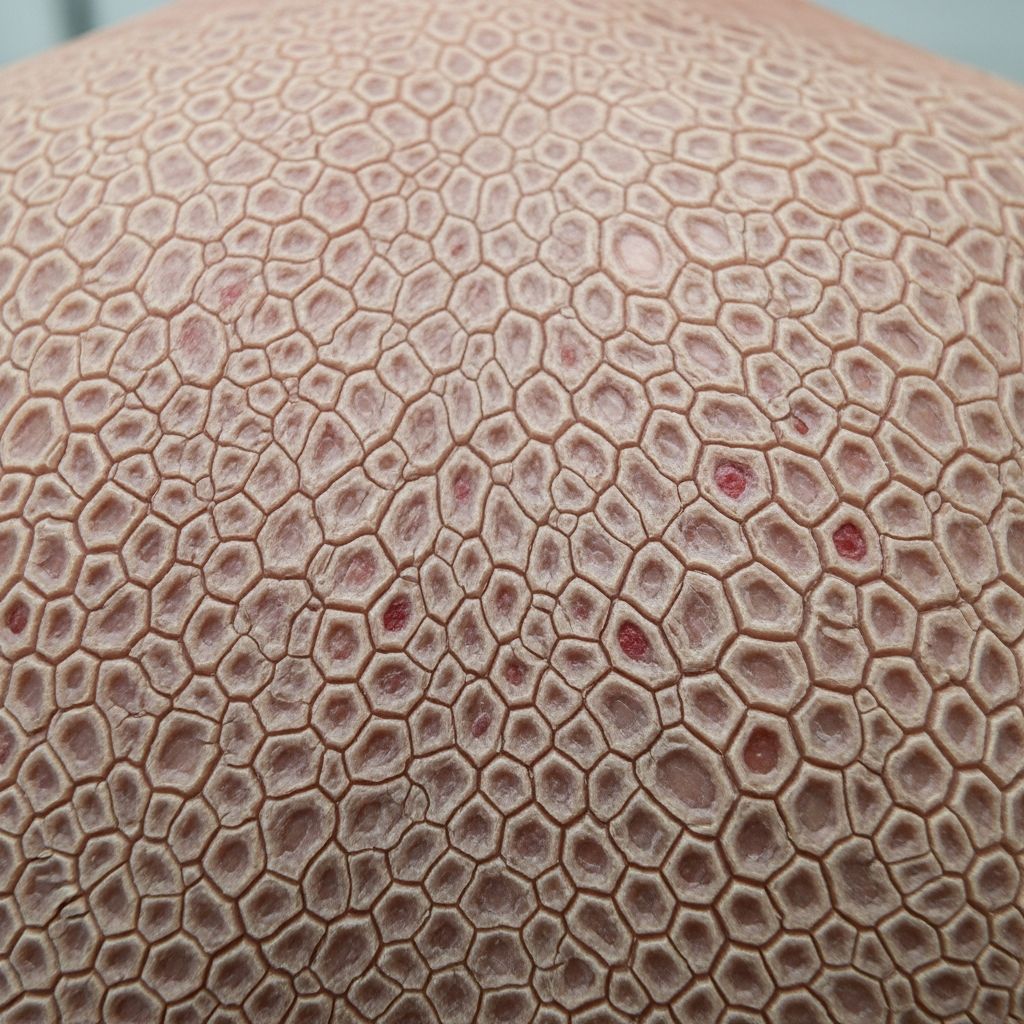 Comprehensive visual guide to ichthyosis types, symptoms, and clinical presentations across various skin conditions.