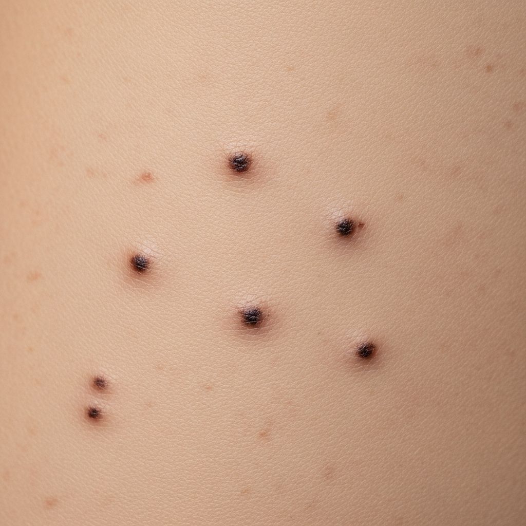 Understanding a rare, benign skin condition characterized by sudden pigmented macules.