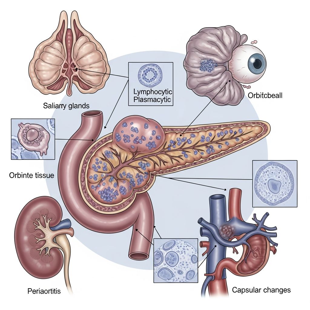 Understanding IgG4-related disease: pathology, clinical features, diagnosis, and treatment approaches.