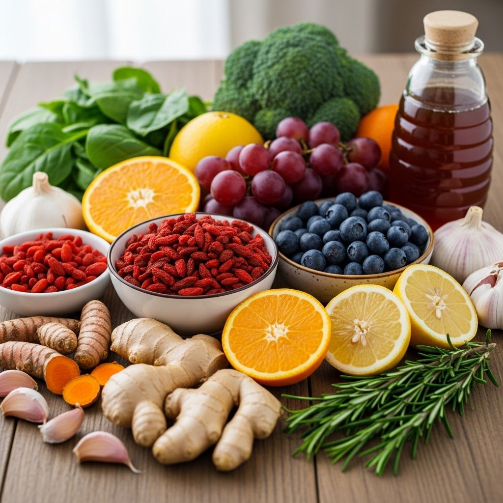 Immune-Boosting Superfoods: 12 Foods To Boost Immunity Discover powerful superfoods packed with vitamins, antioxidants, and nutrients to strengthen your immune system and promote overall wellness.