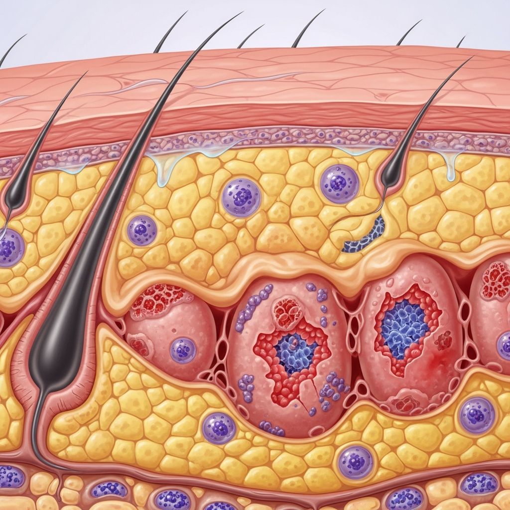 Comprehensive guide to infective panniculitis: causes, symptoms, diagnosis, and treatment options for subcutaneous fat infections.