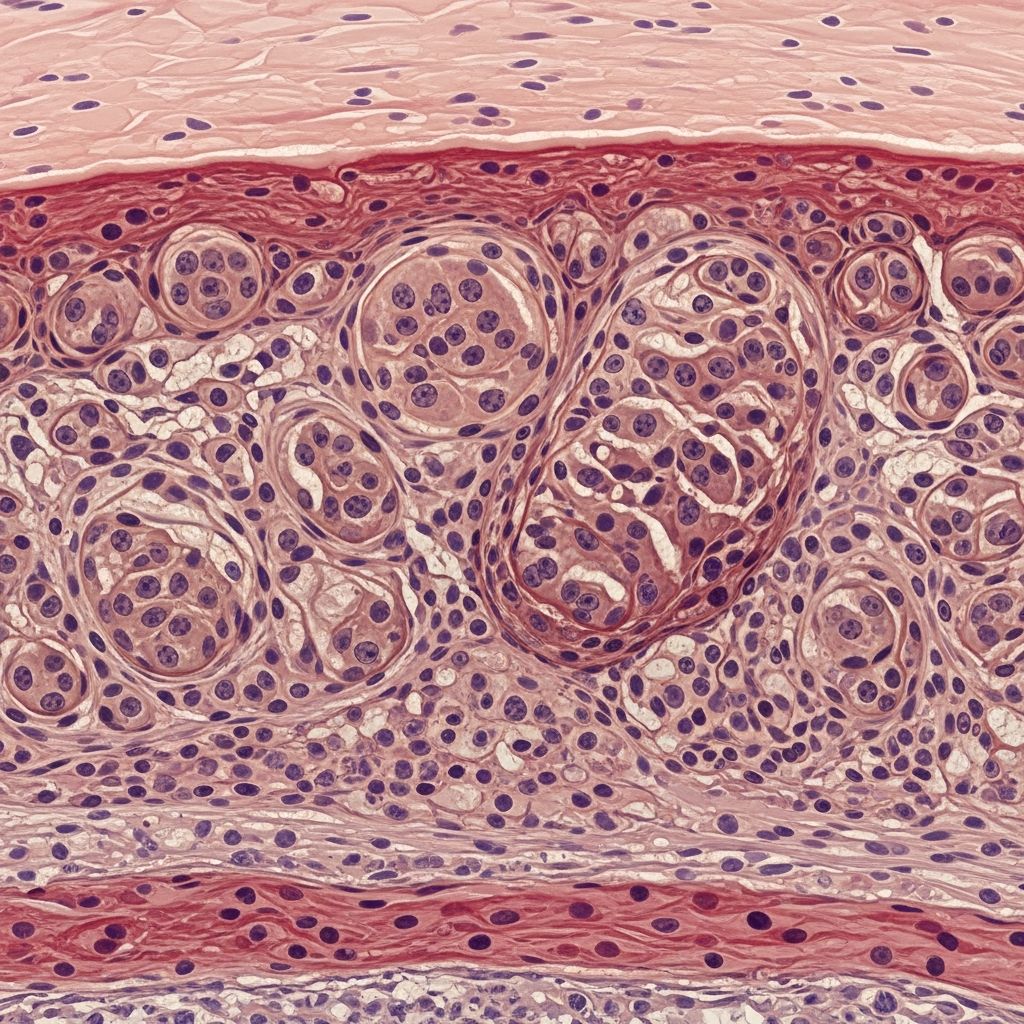 Comprehensive guide to intraepidermal squamous cell carcinoma (Bowen disease), covering causes, diagnosis, treatment, and prevention strategies.