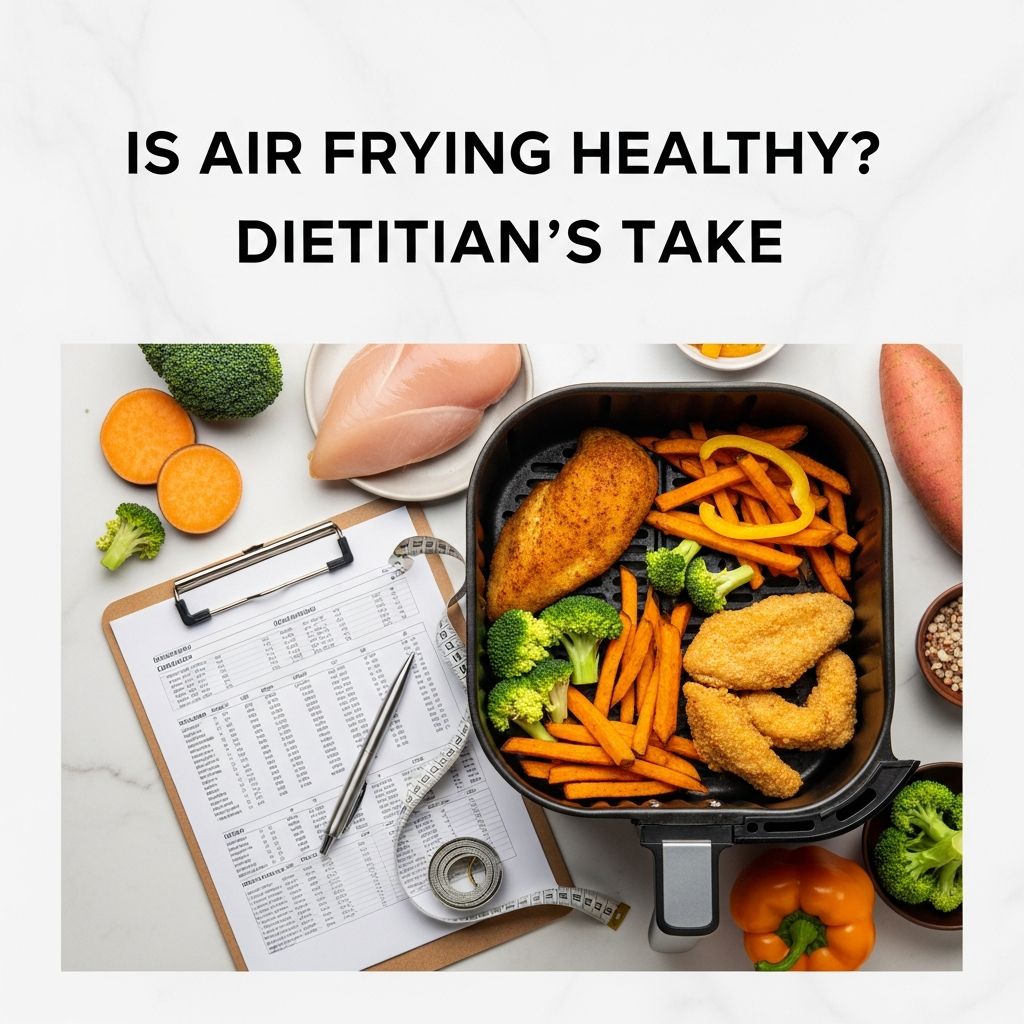 A registered dietitian explains if air fryers are truly healthier than traditional frying methods and shares tips for optimal use.