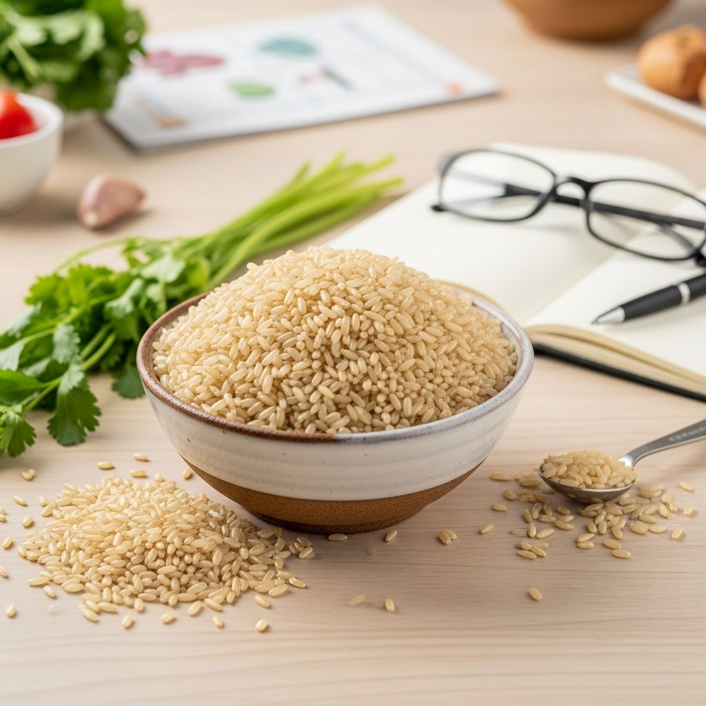 Discover the complete nutritional profile and health benefits of brown rice according to nutrition experts.