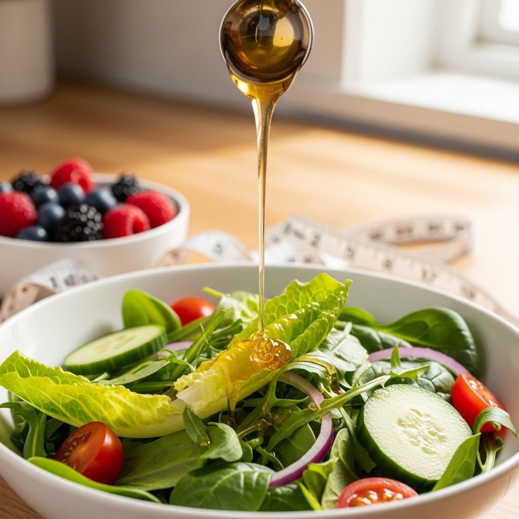 Explore the science behind honey's potential role in weight management, from animal studies to human trials and practical tips.