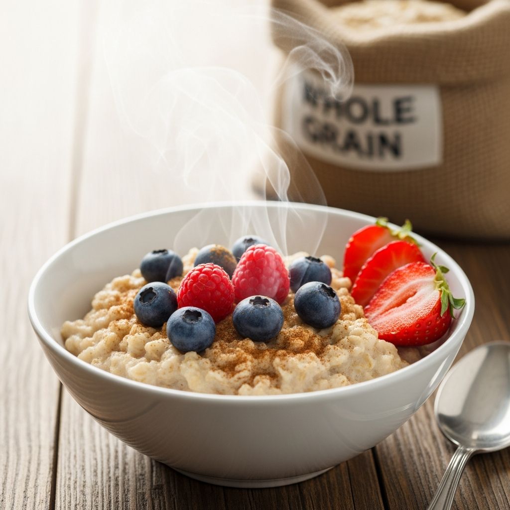 Discover if oatmeal benefits blood sugar control for diabetics, with expert tips on types, portions, and recipes.