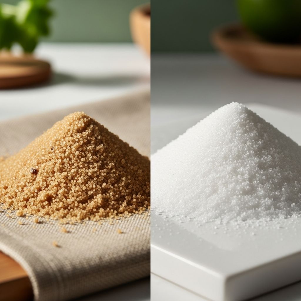 Unpacking the nutritional differences, myths, and realities of organic versus regular sugar for smarter sweet choices.