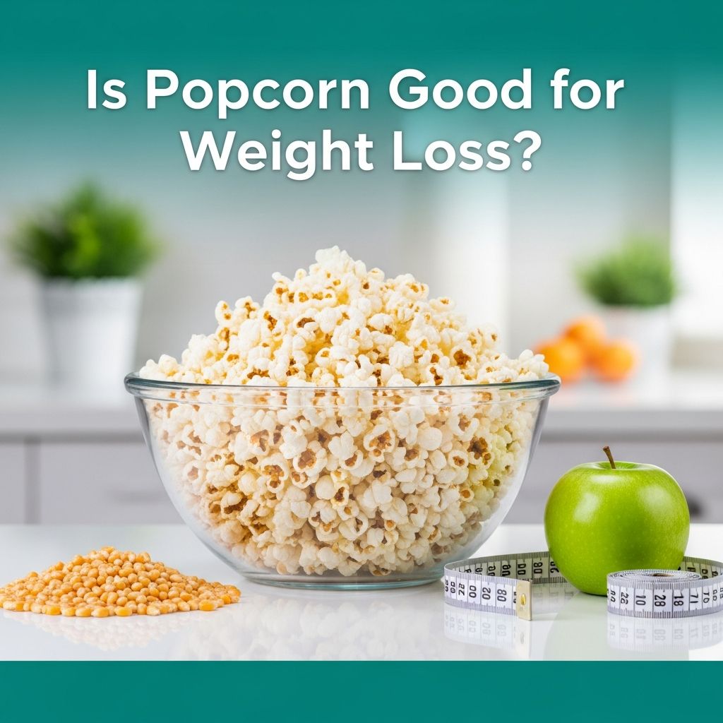 Discover if popcorn can support your weight loss goals with its low calories, high fiber, and smart preparation tips for maximum benefits.