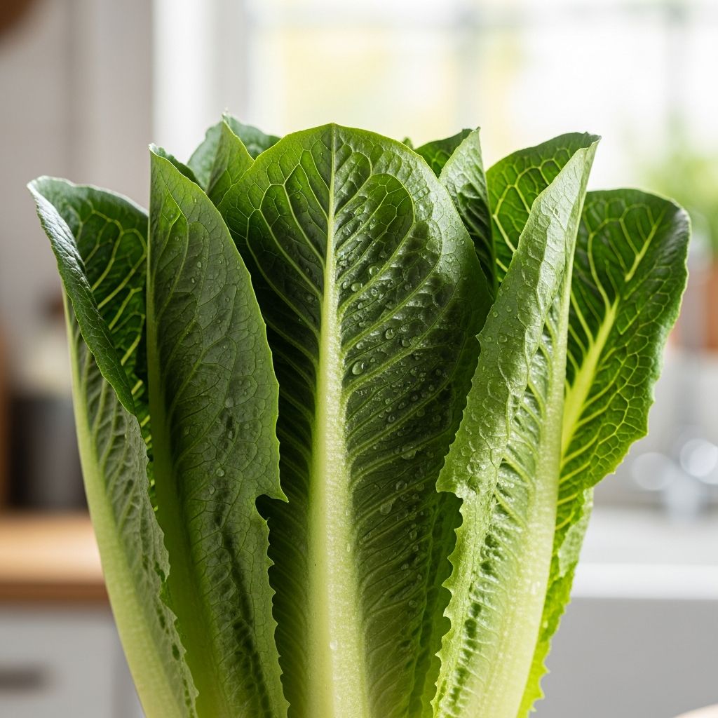 Discover the impressive nutrition profile of romaine lettuce, its health benefits, potential risks, and versatile ways to enjoy this crisp leafy green.