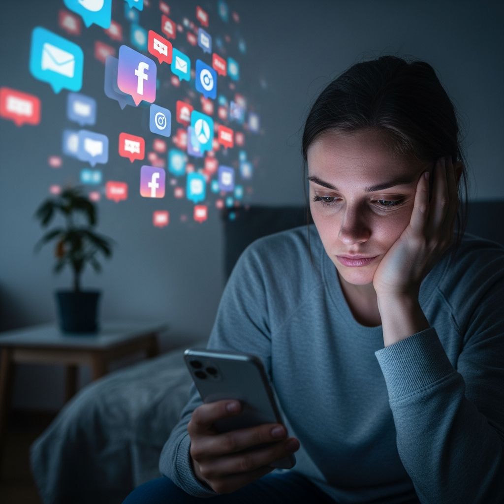 Exploring the complex link between social media use and rising depression rates, especially among young people, with evidence from recent studies.