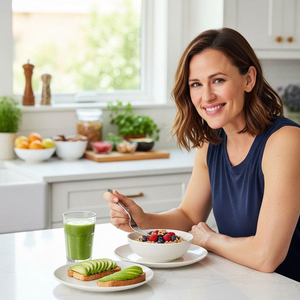 Discover Jennifer Garner's daily meals, snacks, and eating habits, plus expert dietitian analysis on balance, nutrition, and sustainability.