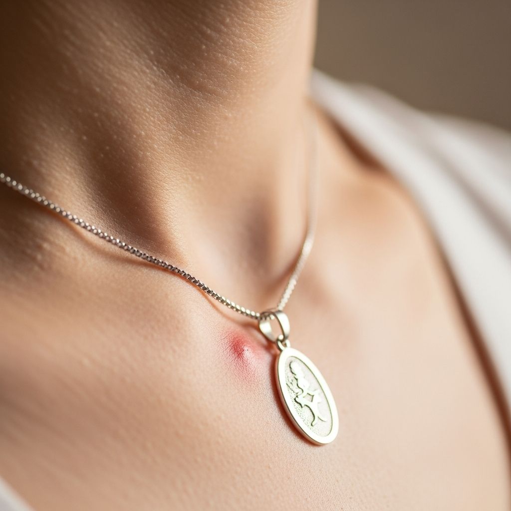 Understanding causes, symptoms, diagnosis, and management of allergic reactions to jewellery metals like nickel.