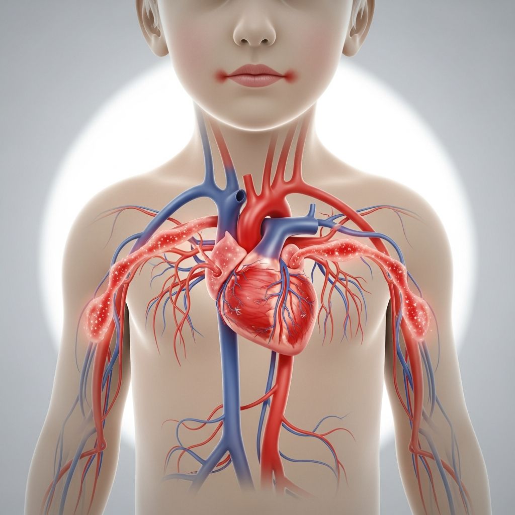 Understanding Kawasaki disease: symptoms, diagnosis, treatment, and long-term care for this rare childhood illness affecting blood vessels.