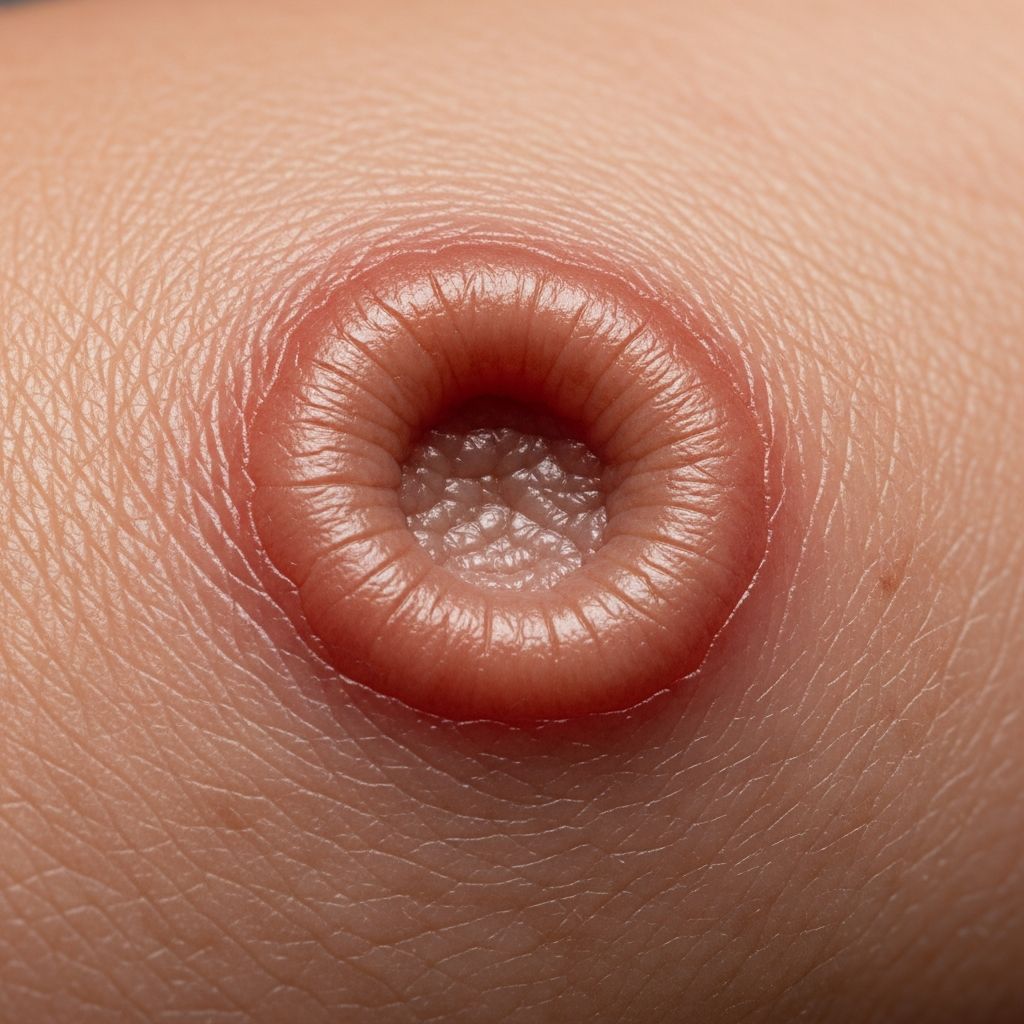 Keratoacanthoma: Rapidly growing skin tumour that mimics squamous cell carcinoma, requiring prompt diagnosis and treatment.