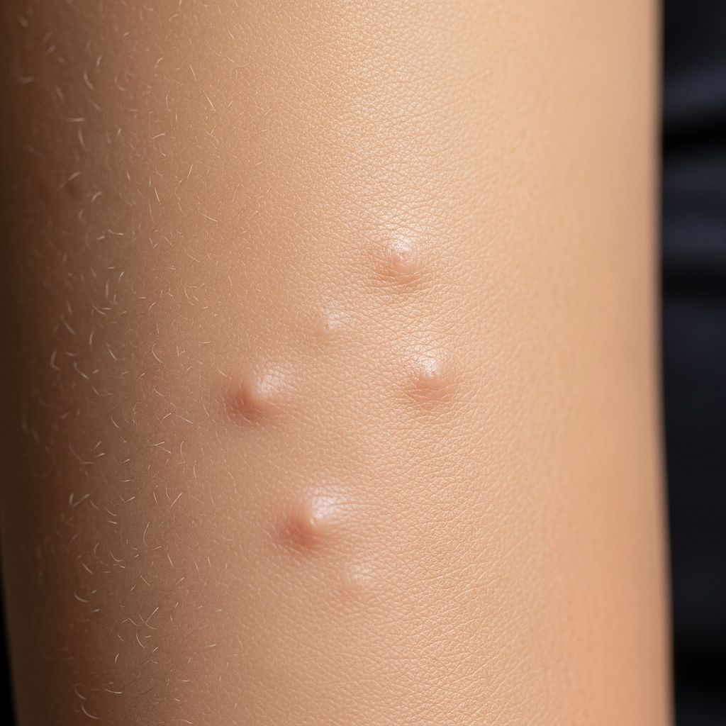 Common skin condition causing rough, bumpy patches due to keratin plugs in hair follicles, often improving with age.