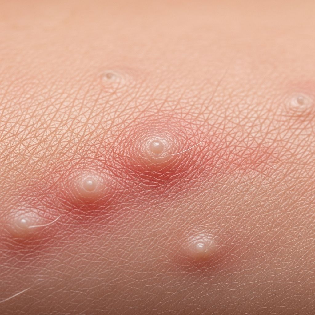 Explore detailed images and clinical insights into keratosis pilaris, a common skin condition causing rough, bumpy patches.