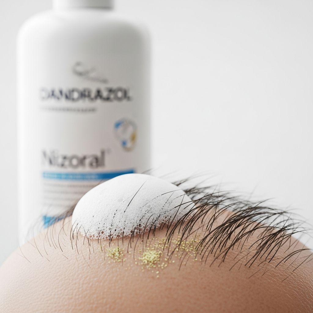 Effective treatment for dandruff, seborrhoeic dermatitis and pityriasis capitis with ketoconazole shampoo.